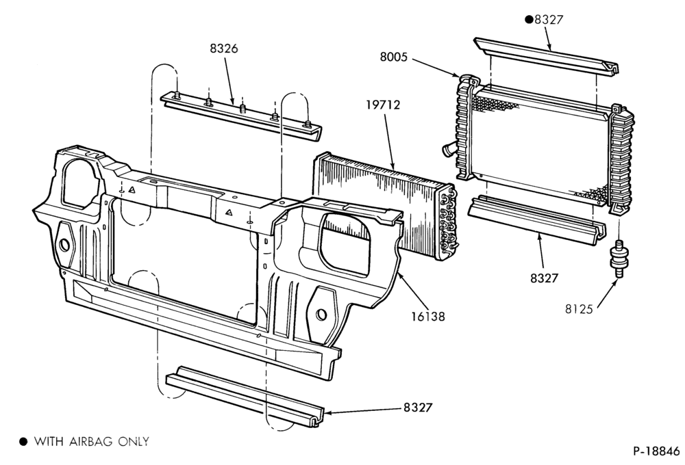 82 - RADIATOR, GRILL AND COOLING-RADIATOR GRILLE AIR DEFLECTORS