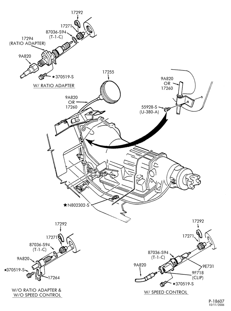 175 - SPEEDOMETER CABLES-Speedometer cables-R