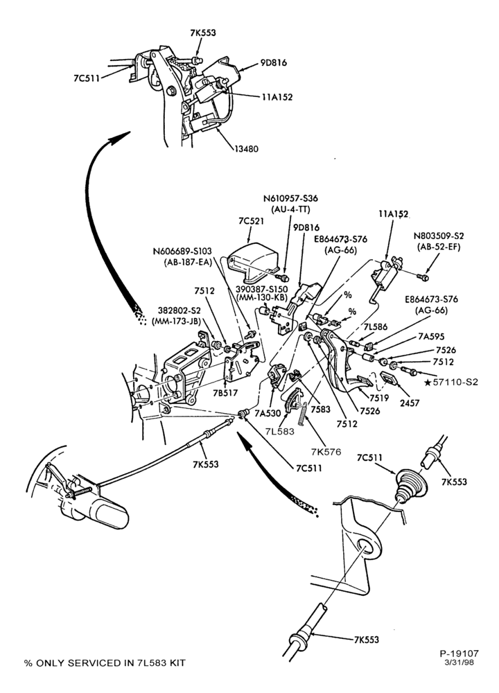 75 - BRAKES-Brake and clutch pedal