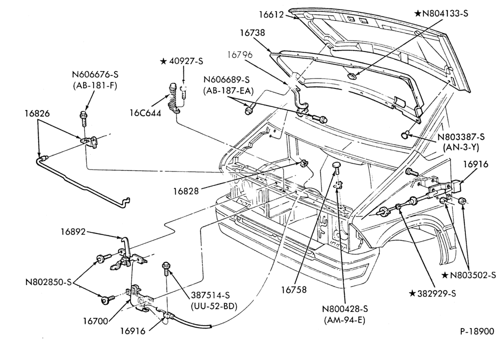 160 - HOOD-Hood parts-A