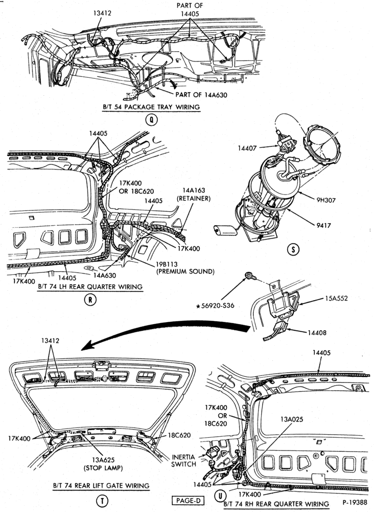 140 - ELECTRICAL SYSTEMS-Wiring system - Page D