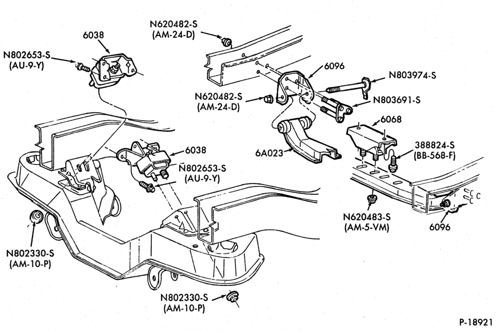 60.1 - 6 CYL. 2.8L (171 C.I.D.)-1986    -A