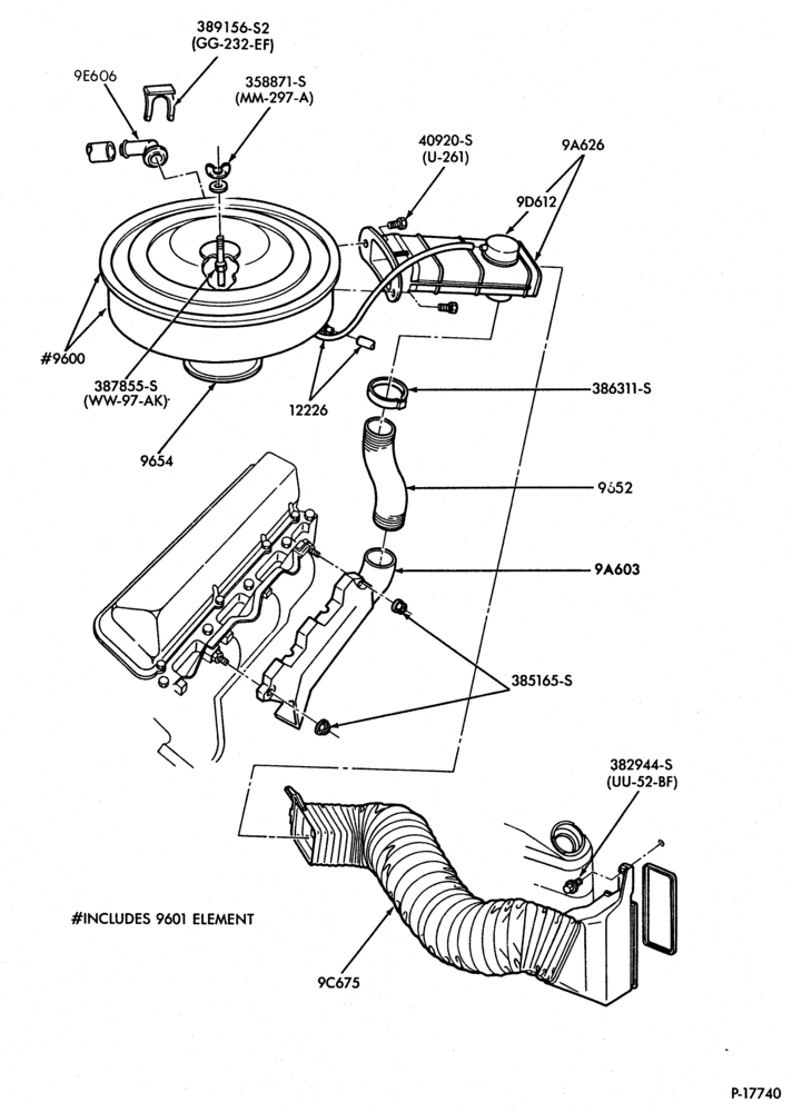 96 - 8 CYL. 7.5L (460 C.I.D.)-GAS-F250/350