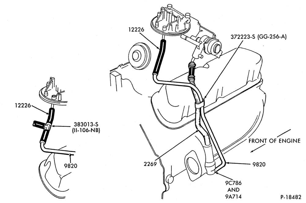98 - 8 CYL. 5.0L (302 C.I.D.)-GAS ()-E-F100/250 and U150-w/o E.F.I.