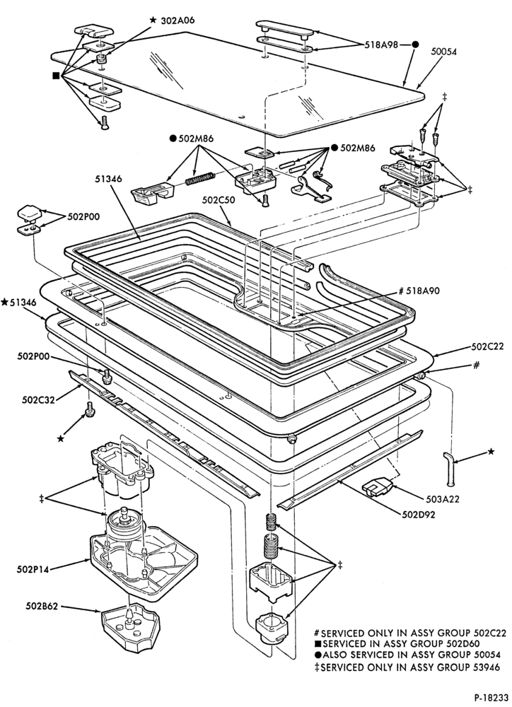 400 - SUNROOF-Sunroof - flip-up removable-A