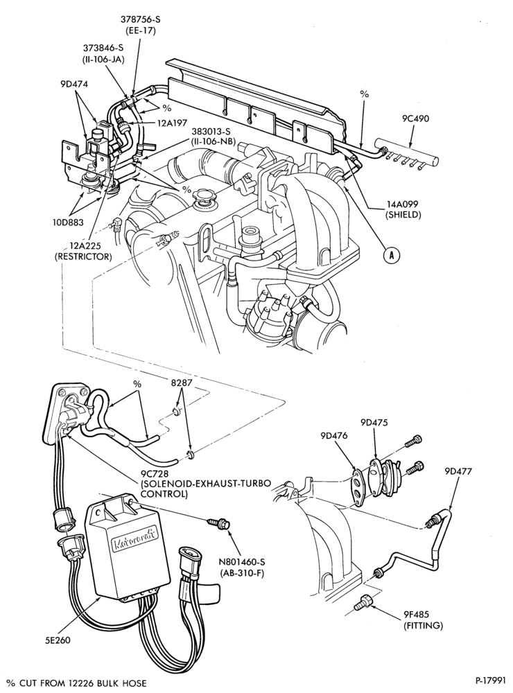94.4 - 4 CYL. 2.3L (140 C.I.D.)-TC (TURBO)-recirculation (E.G.R.)