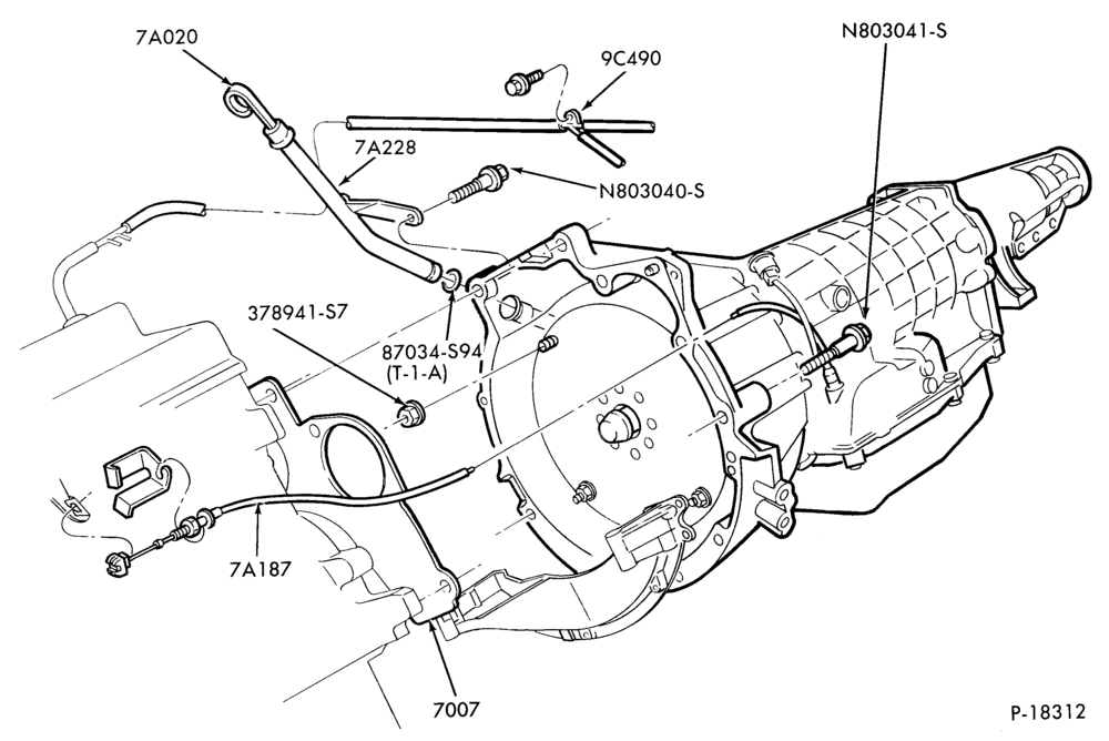 A70.10 - C5 TYPE - EXTERNAL PARTS-EXTERNAL PARTS- transmission installation-DC,K