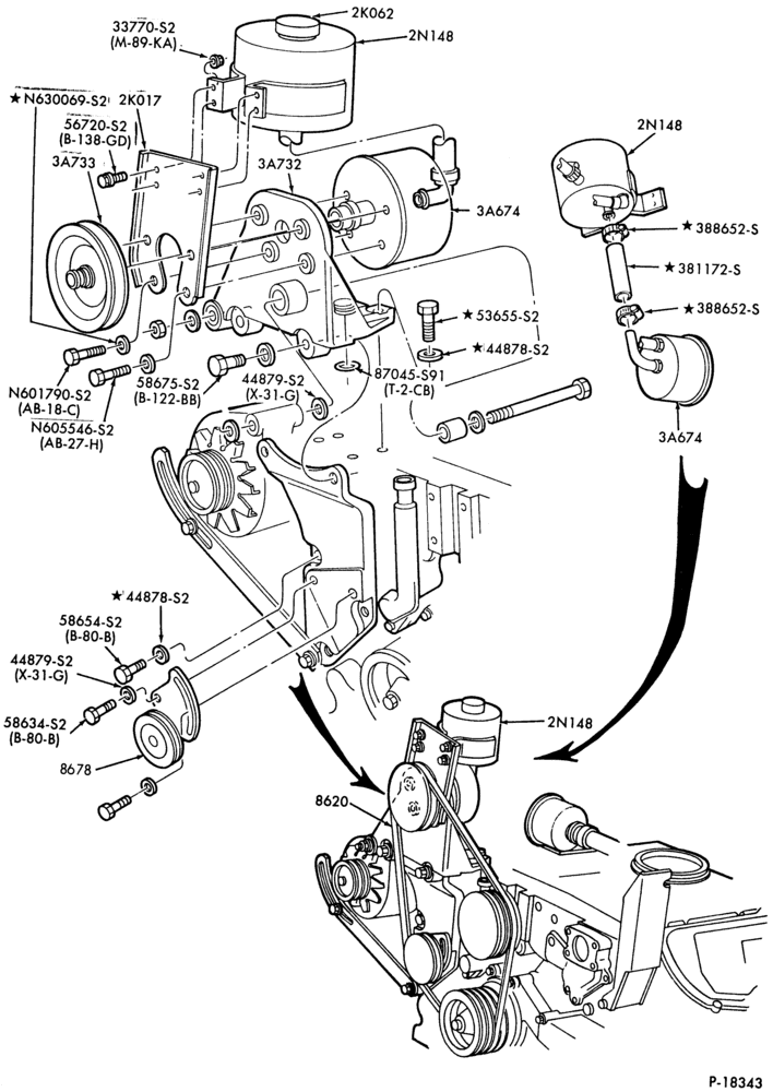 28.2 - BRAKE SYSTEMS-(1984/87)-8 cyl. 636 (10.4L) Cat. Diesel-F-FT700/900