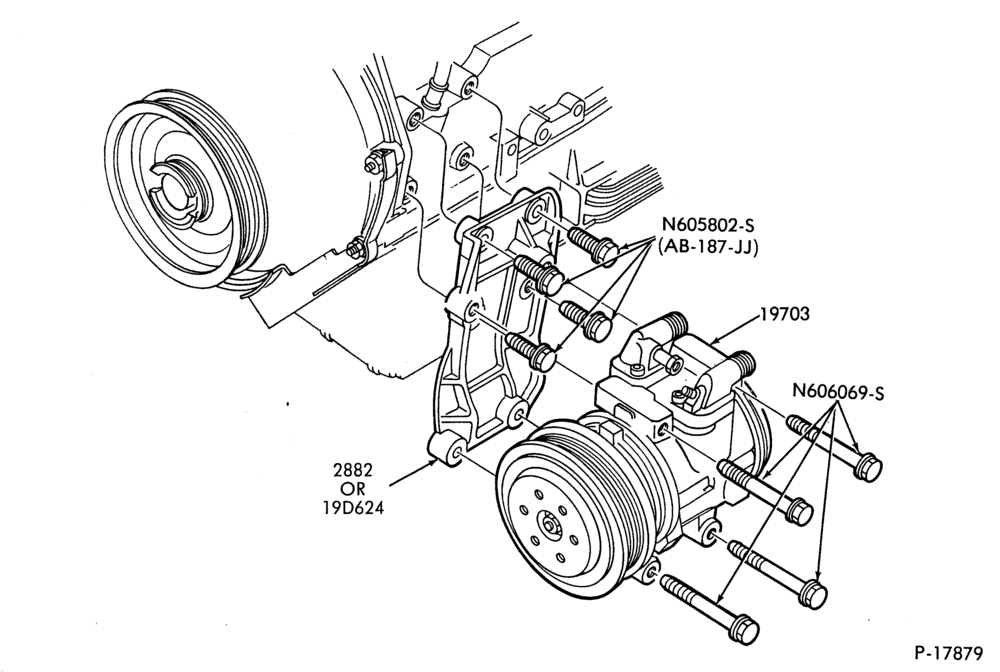 197.1 - AIR CONDITIONER-Compressor installation- integral