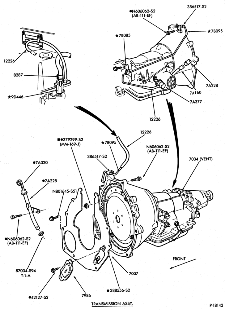 A71 - C3 TYPE TRANSMISSION-Transmission installation-R