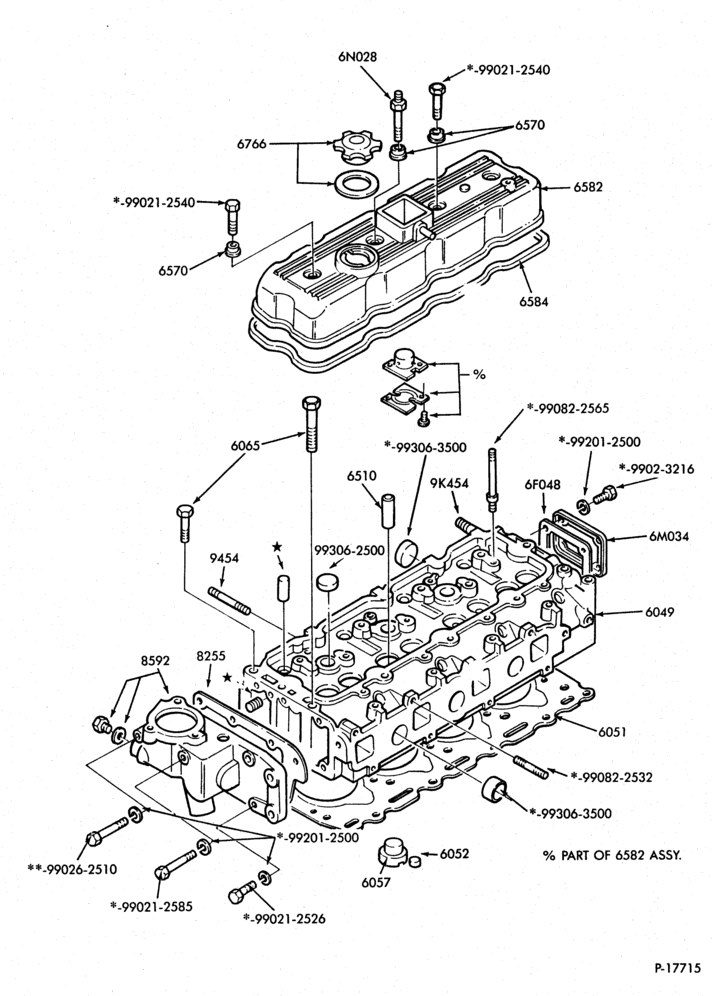 62 - 4 CYL. 2.2L (134 C.I.D.) DIESEL-Valves and related parts