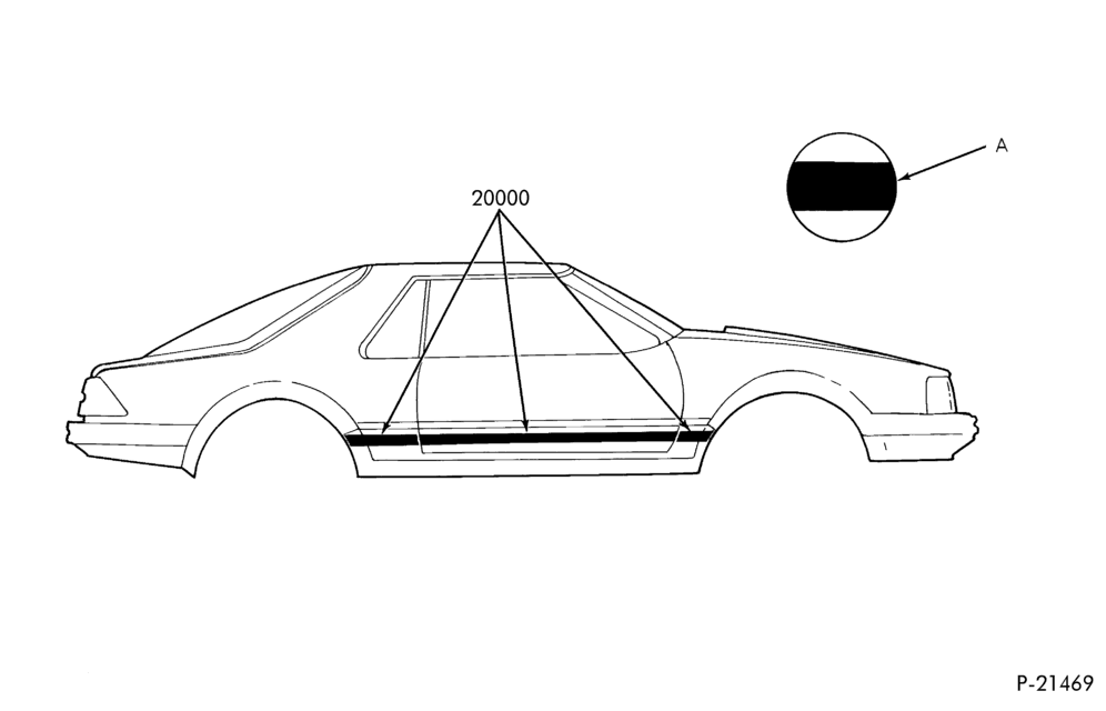 TS - ESCORT -- BODY TYPE 61 GT - STRIPES