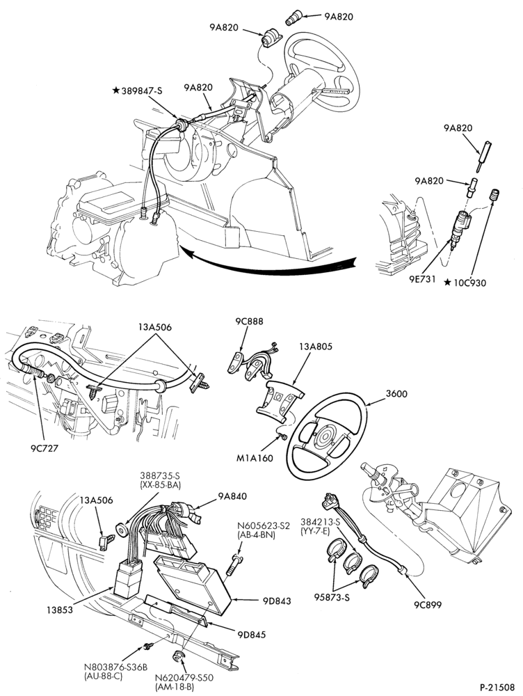 97.1 - AIR CLEANER-Speed control - Production installation - passenger compartment
