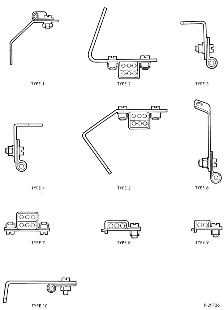 95 - CLAMP ASY. (FUEL INJECTION PUMP TUBE)