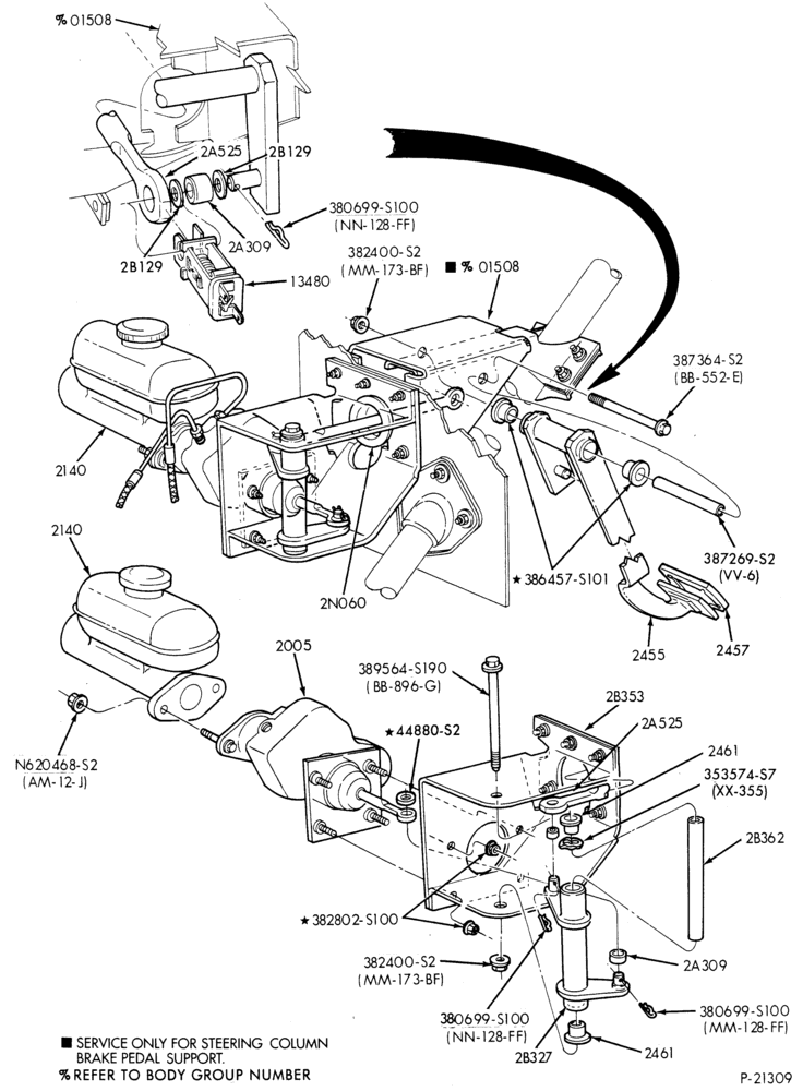 23 - BRAKES--F59-Stripped Chassis
