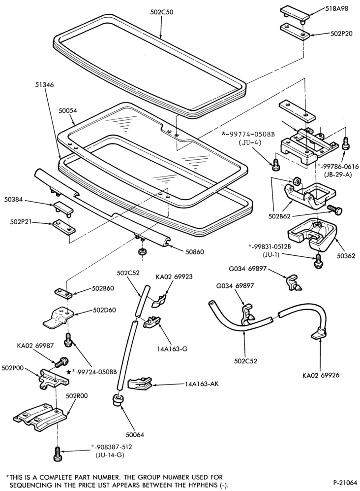 530 - ROOF-Sunroof & related parts