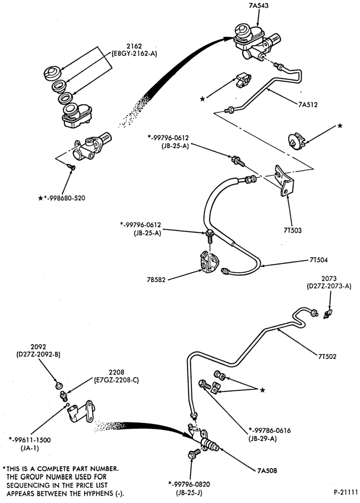 75 - EXTERNAL PARTS-Hydraulic clutch system - w/turbo - w/o brake anti skid-All