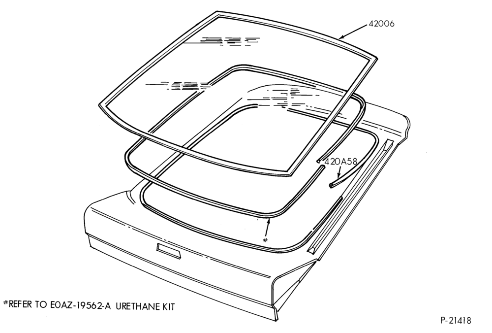 420 - LIFT/TAILGATE, LUGGAGE & BACK WINDOW-Back window
