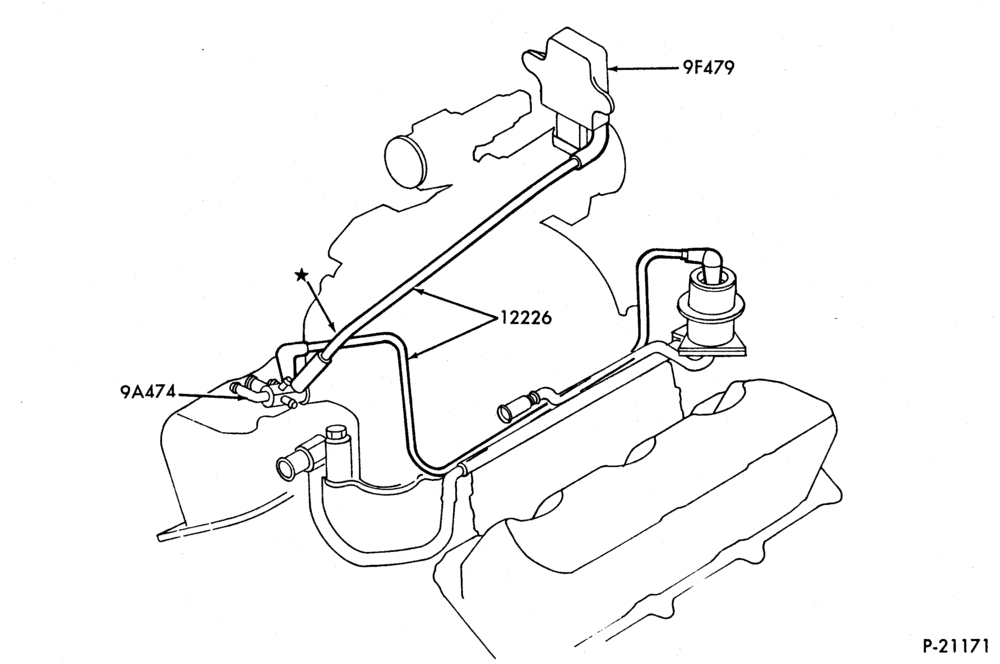 94.1 - 6 CYL. 3.0L - EXC. SOHC-Emission system - exhaust gas recirculation (E.G.R.)