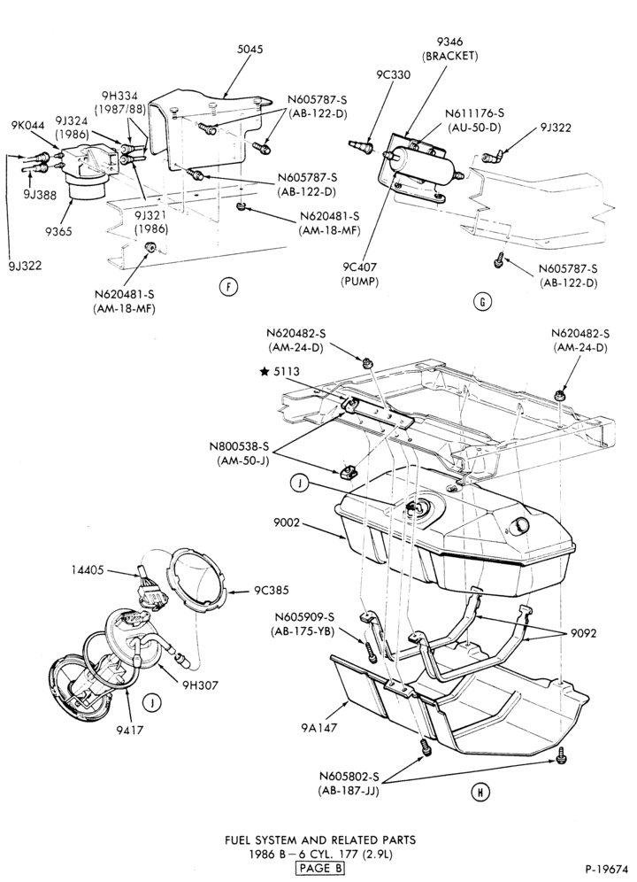 90 - 6 CYL. 2.9L (177 C.I.D.)-E.F.I.-B-Page-Page-B