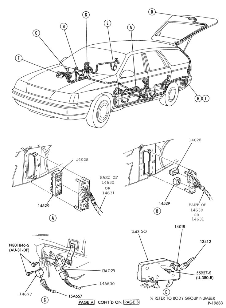 ELECTRICAL SYSTEMS-Power door locks, illuminated and/or keyless entry & controls- B/T 74