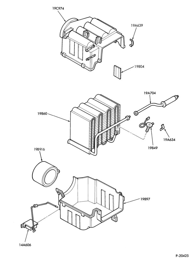 195.1 - AIR CONDITIONER-Evaporator