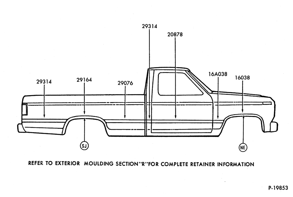 Схема установки F1TZ-3525556-AA