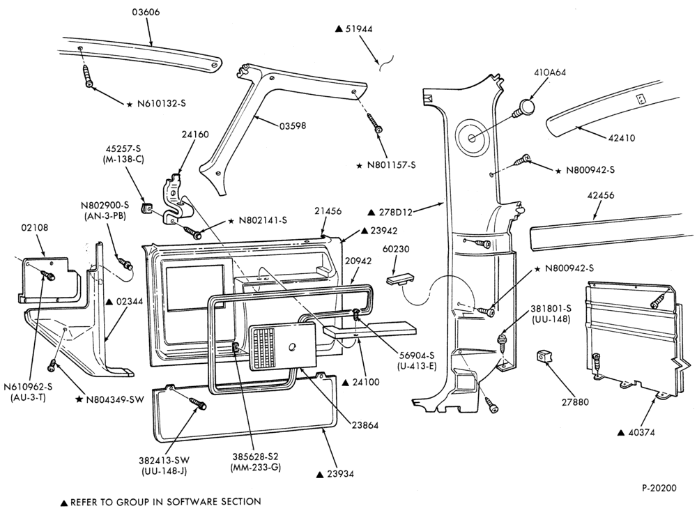 I/T - SOFT, INTERIOR TRIM-Interior trim panels-F-FT600/900