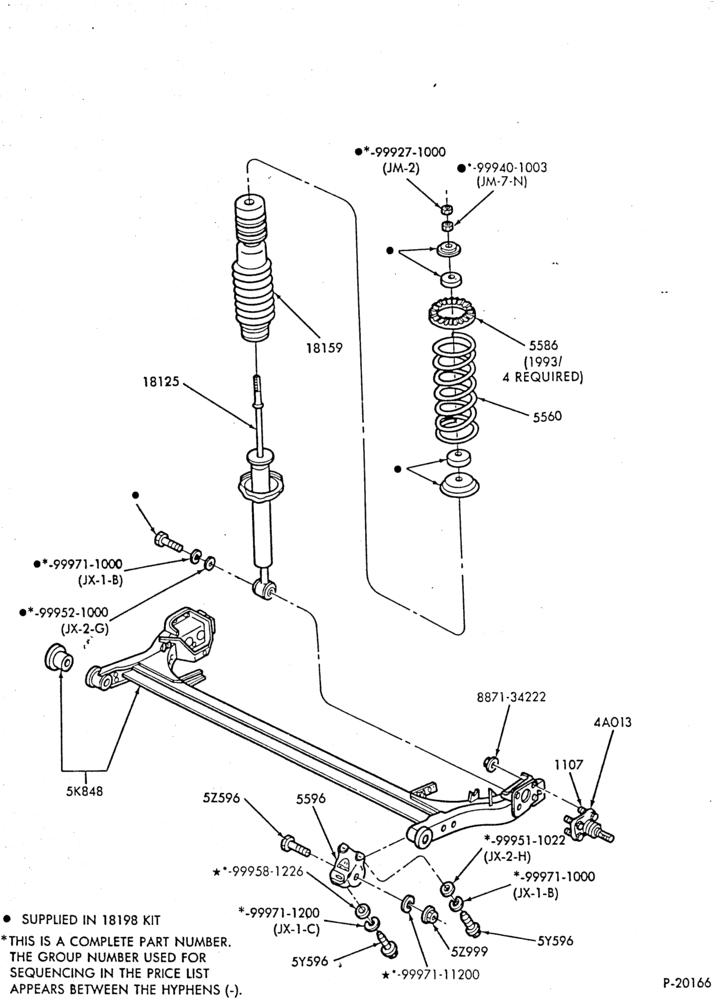 55 - FRONT SPRING AND STABILIZERS-REAR SUSPENSION - shock absorbers, axle