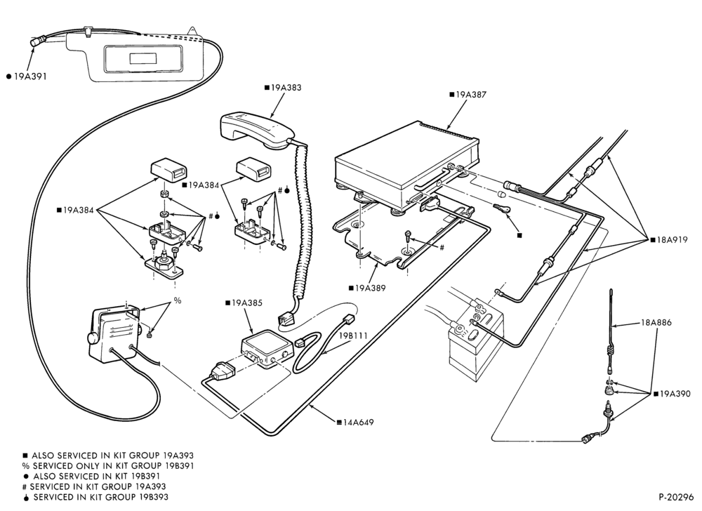 188 - HEATERS-Radio telephone installation