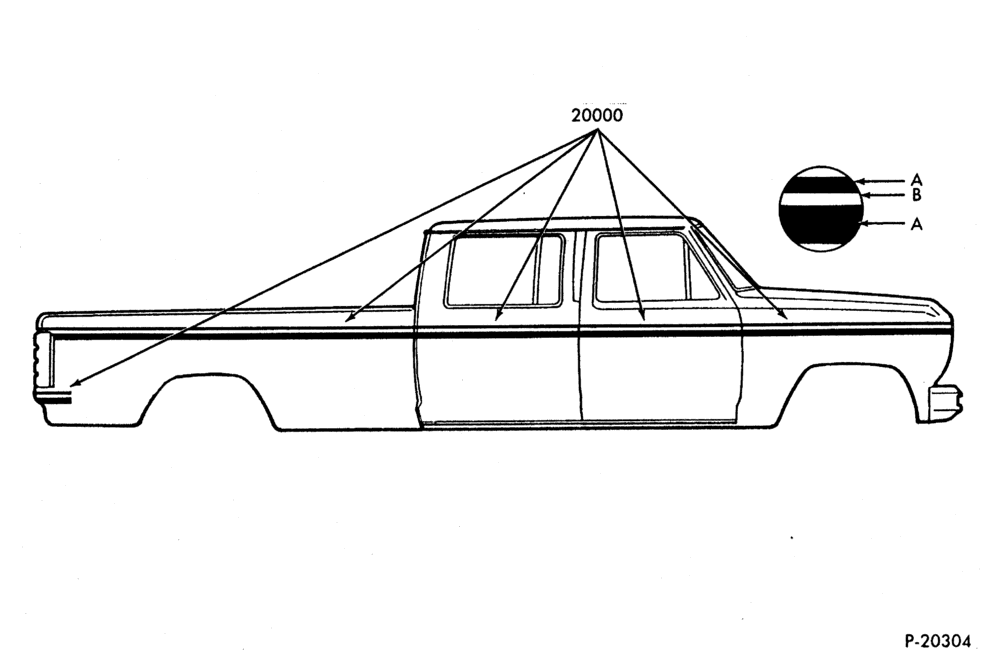Схема установки E7TZ-3520000-BB