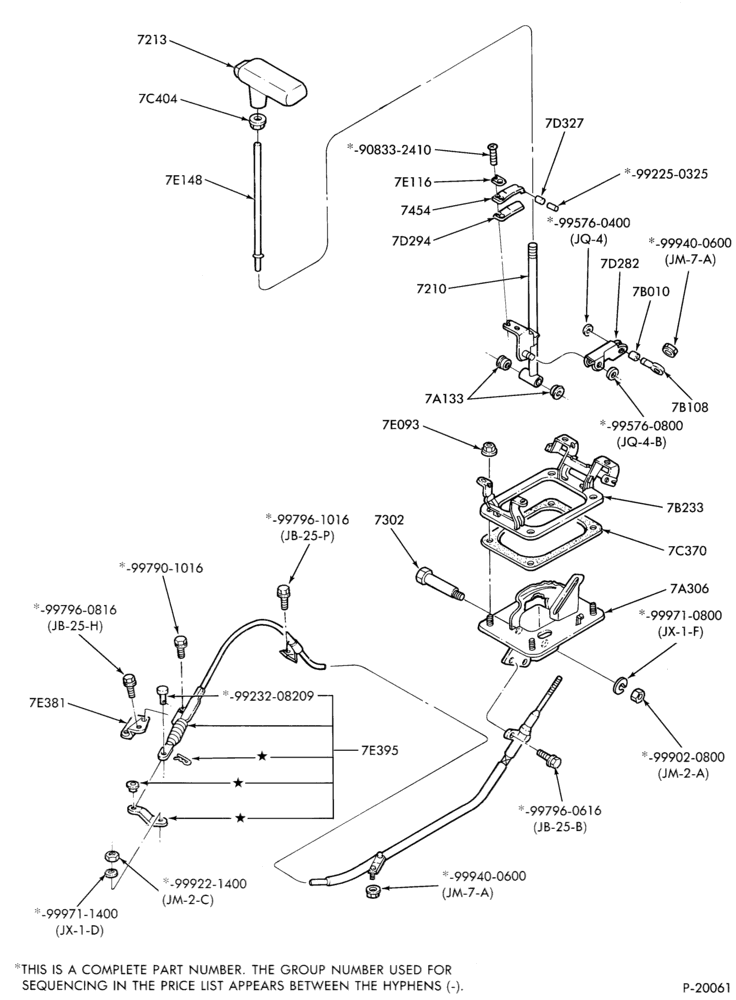 A72.1 - ATX TYPE - EXTERNAL PARTS-EXTERNAL PARTS- shift mechanism - floor or console mounted-BT,MM