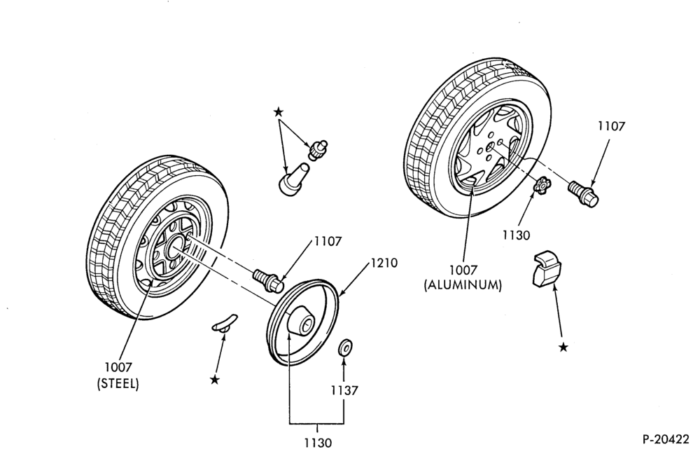 10 - WHEELS-Wheels and related parts