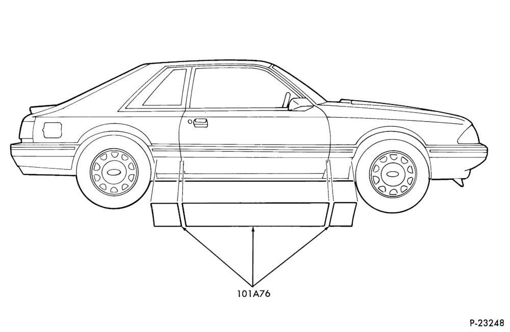 Схема установки FOZZ-61101A76-AA