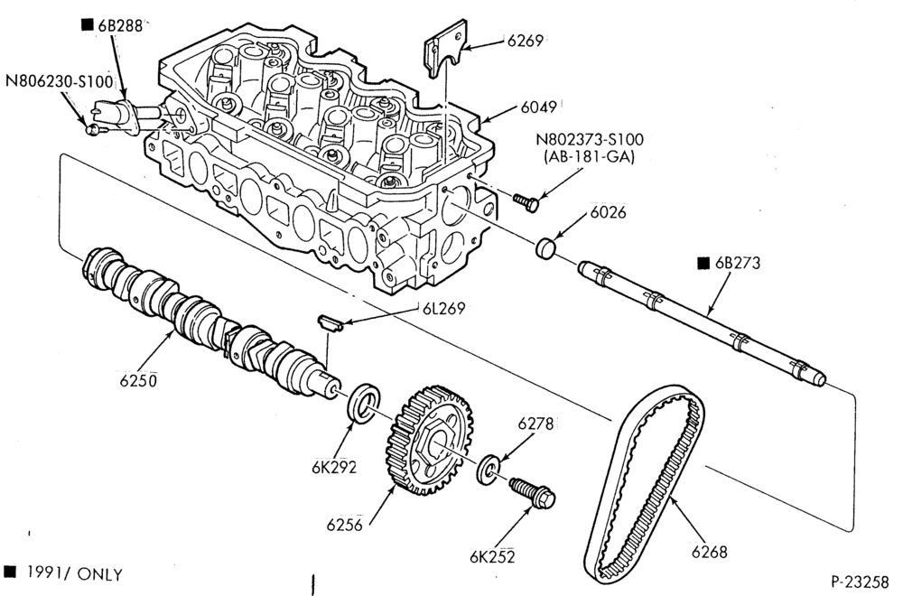 ENGINE-Camshaft and related parts
