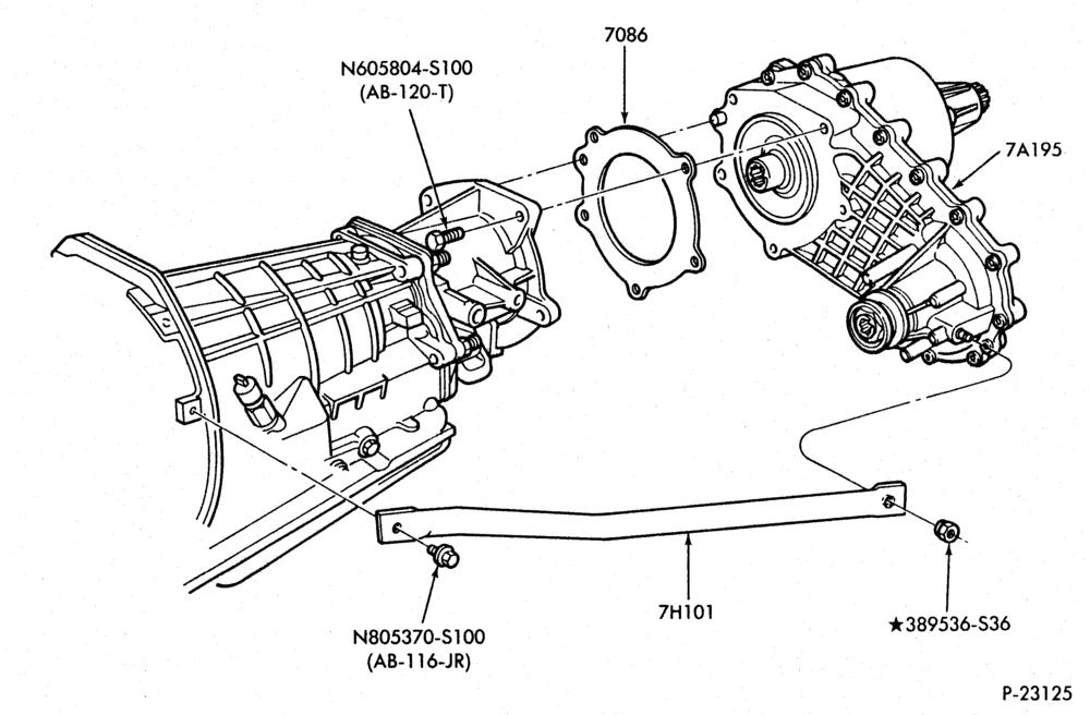 70 - INTERNAL PARTS-Transfer Case - Installation-A