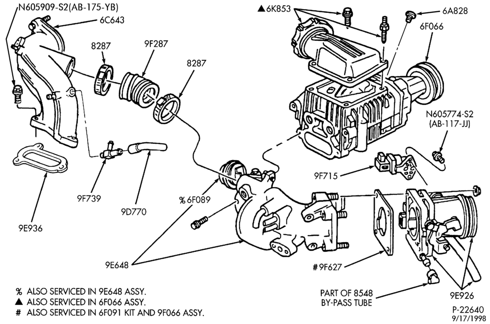 94 - 6 CYL. 3.8L (230 C.I.D.) - S/C-Supercharger details