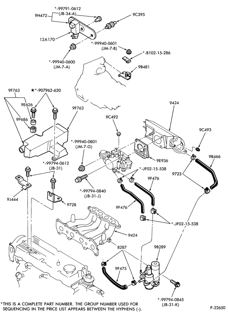 94.4 - FUEL SYSTEM AND CALIBRATION-Emission system - valve & related parts