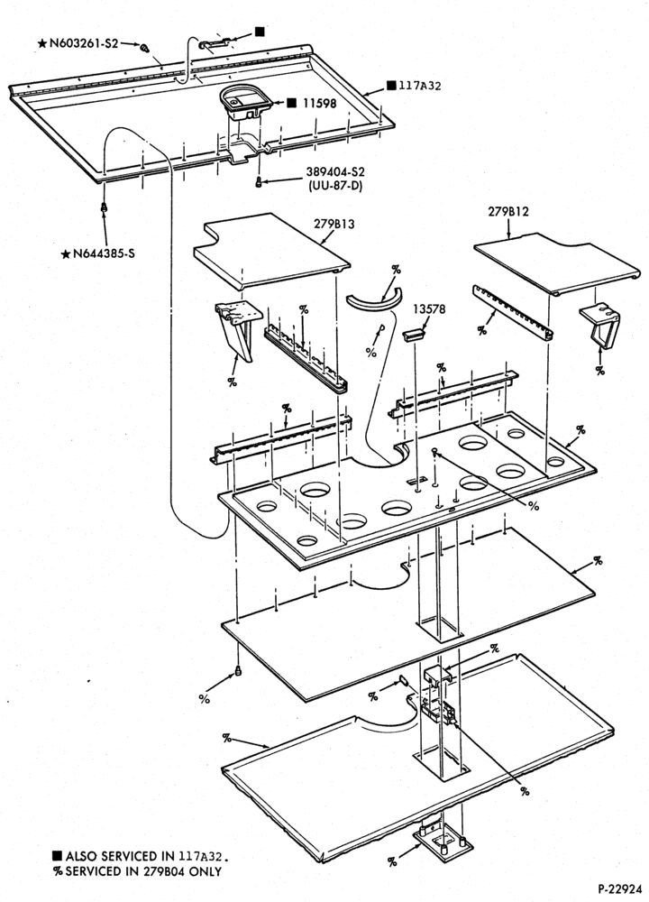 270 - BODY SIDES AND QUARTER-Game table - B/T 74