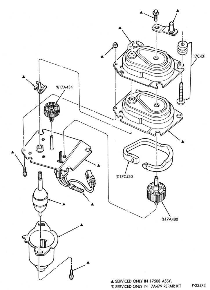 175 - WIPERS AND WASHERS-Windshield wiper motor-A
