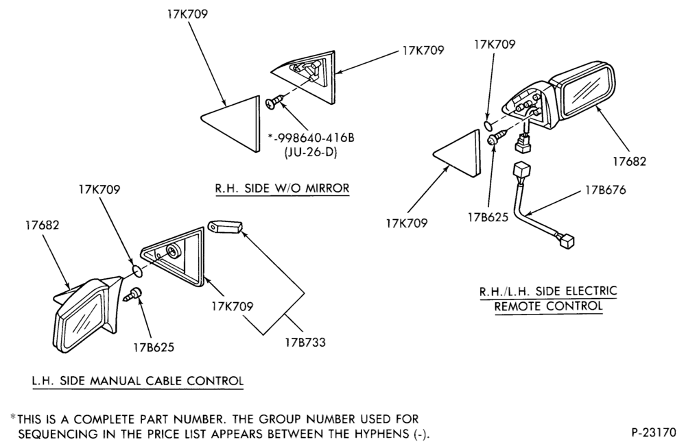 Схема установки 998640-416B