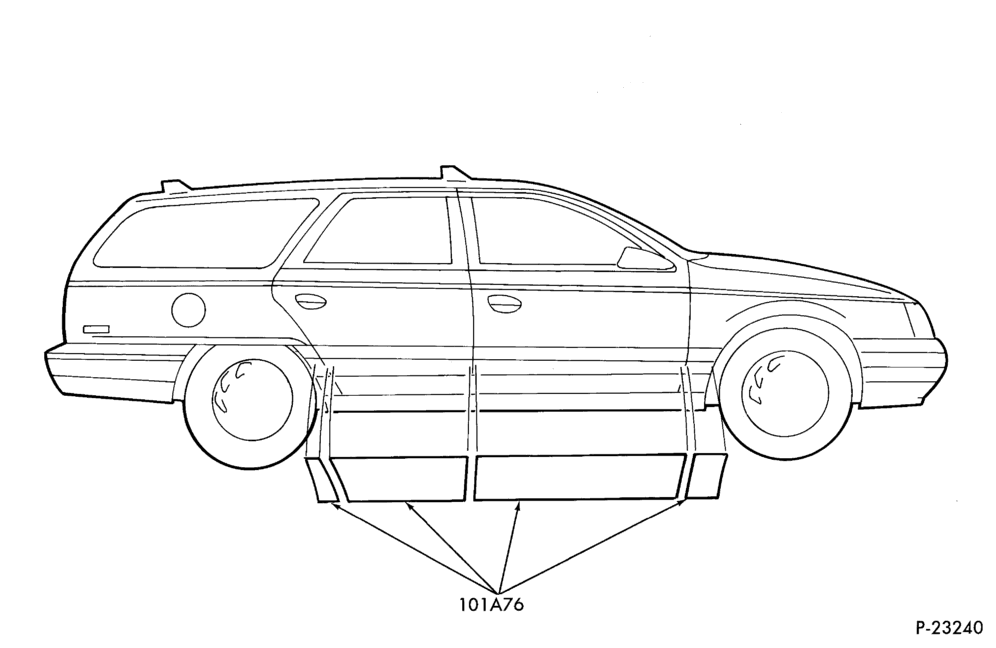Схема установки E9DZ-54101A76-AA
