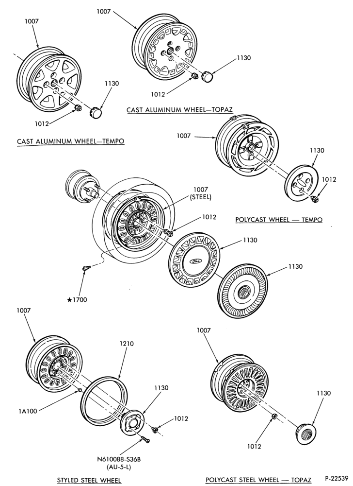 10 - WHEELS-Wheels and related parts