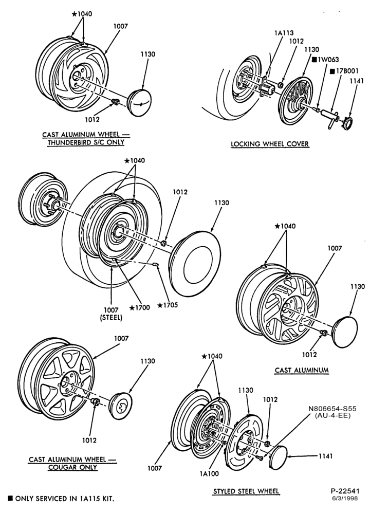 10 - WHEELS-Wheels and related parts