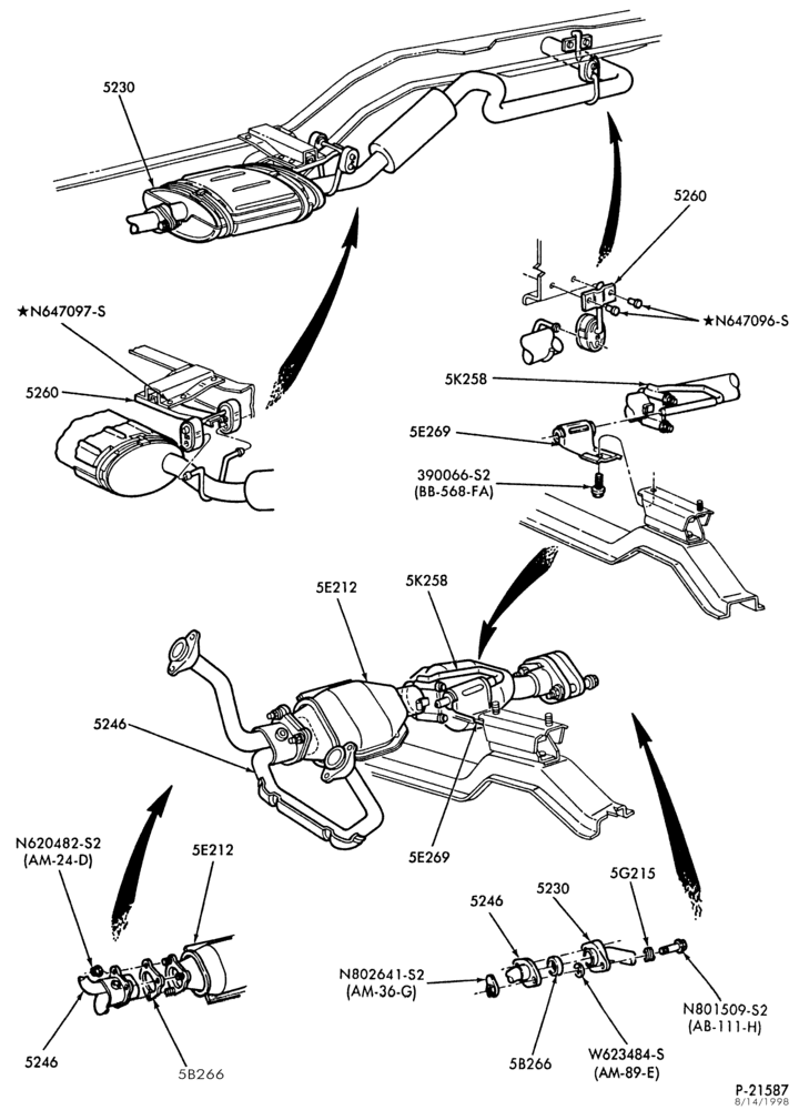 EXHAUST-Exhaust - 6 cyl. 2.9L-B
