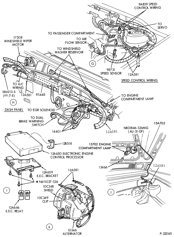 94.7 - FUEL TANK AND LINES-Electronic engine control (E.E.C.) - Page C