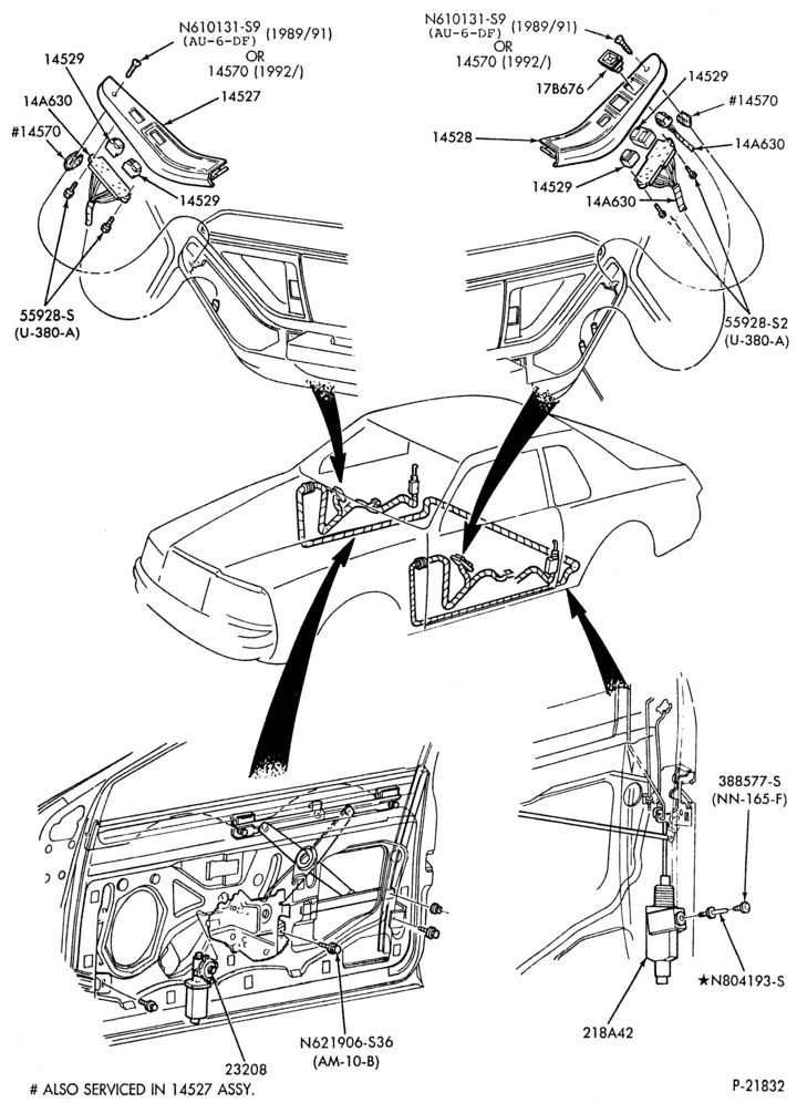 140.2 - ELECTRICAL SYSTEMS-Power window controls & wiring system