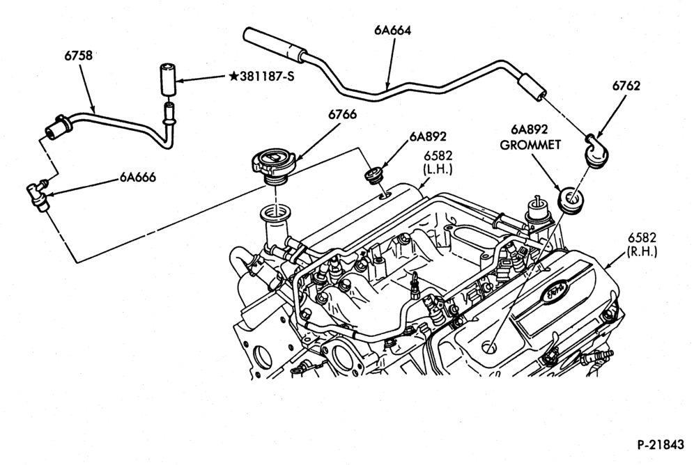 ENGINE-Crankcase ventilation system