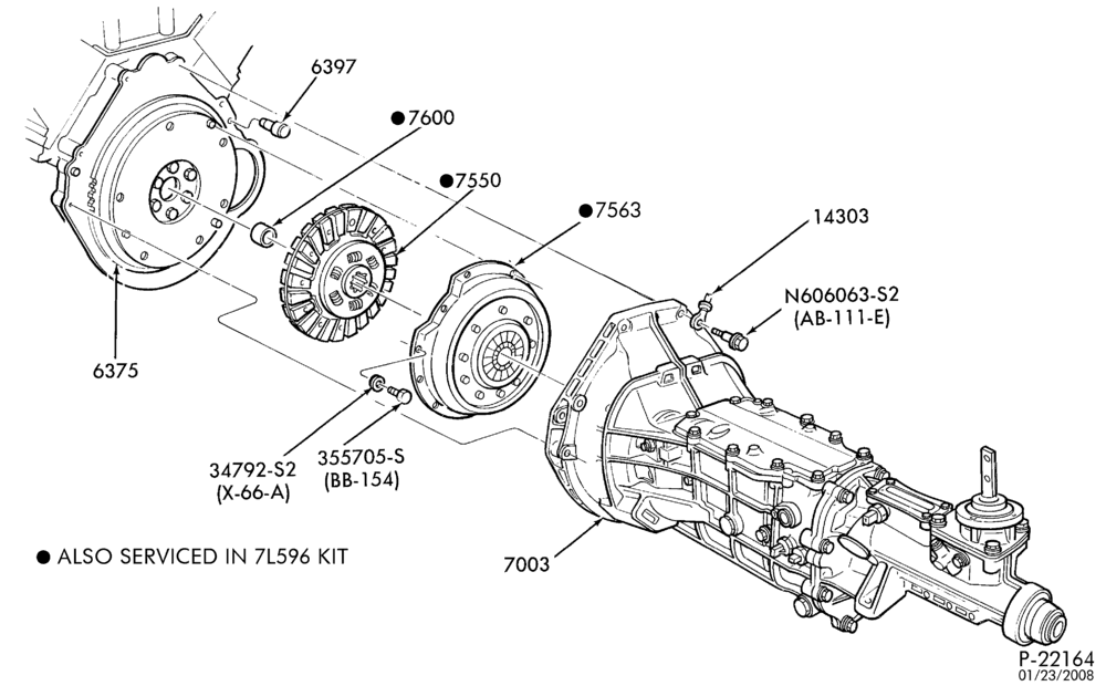 75 - EXTERNAL PARTS-Clutch plate, pressure plate and relating parts-5/S