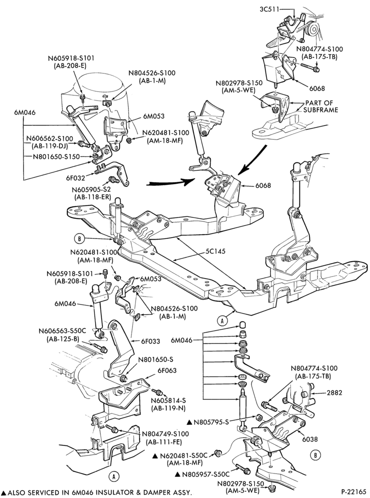 60.1 - 6 CYL. 3.0L (183 C.I.D.) - SHO-E (Taurus)